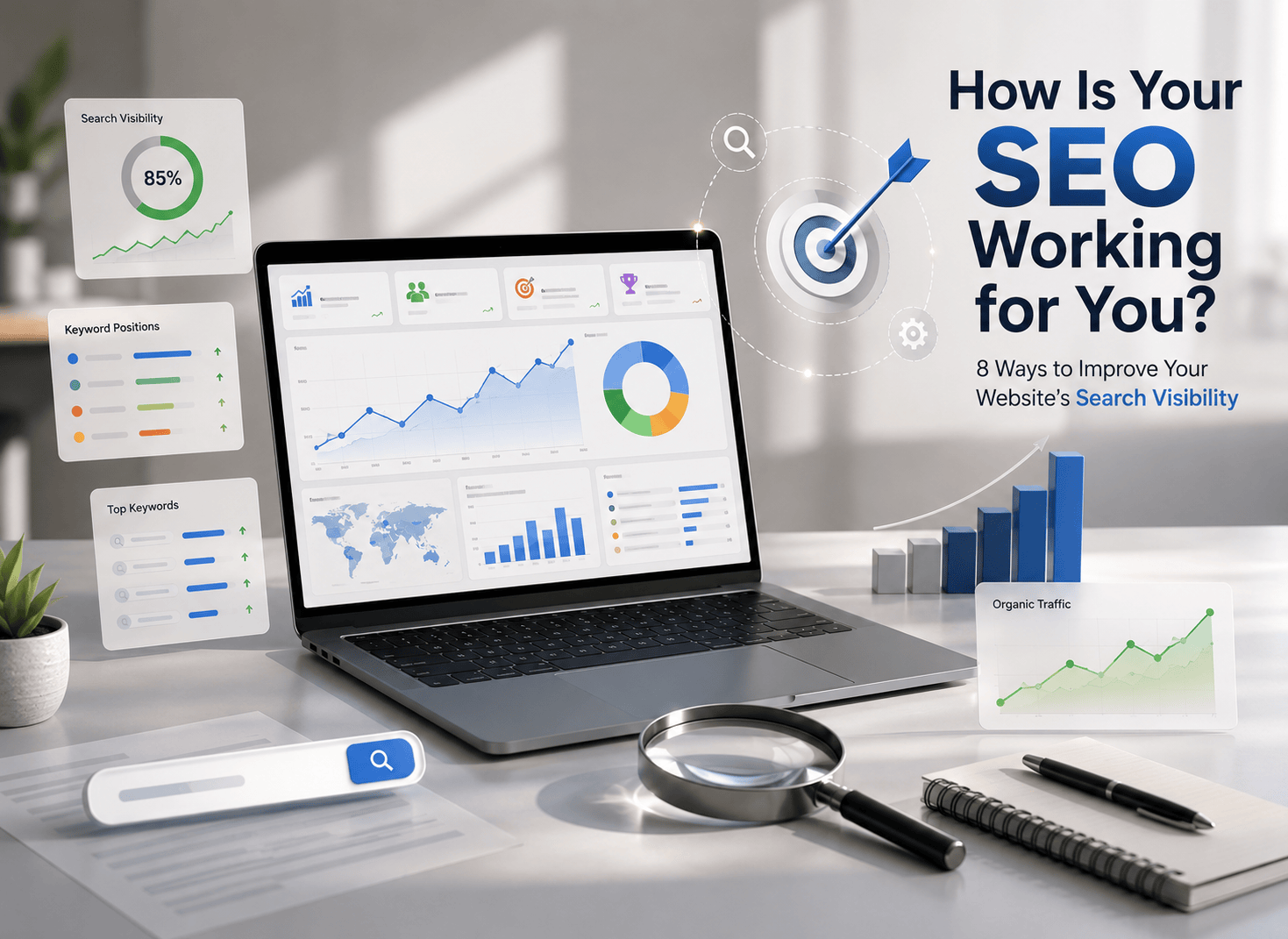 SEO strategy and website search visibility