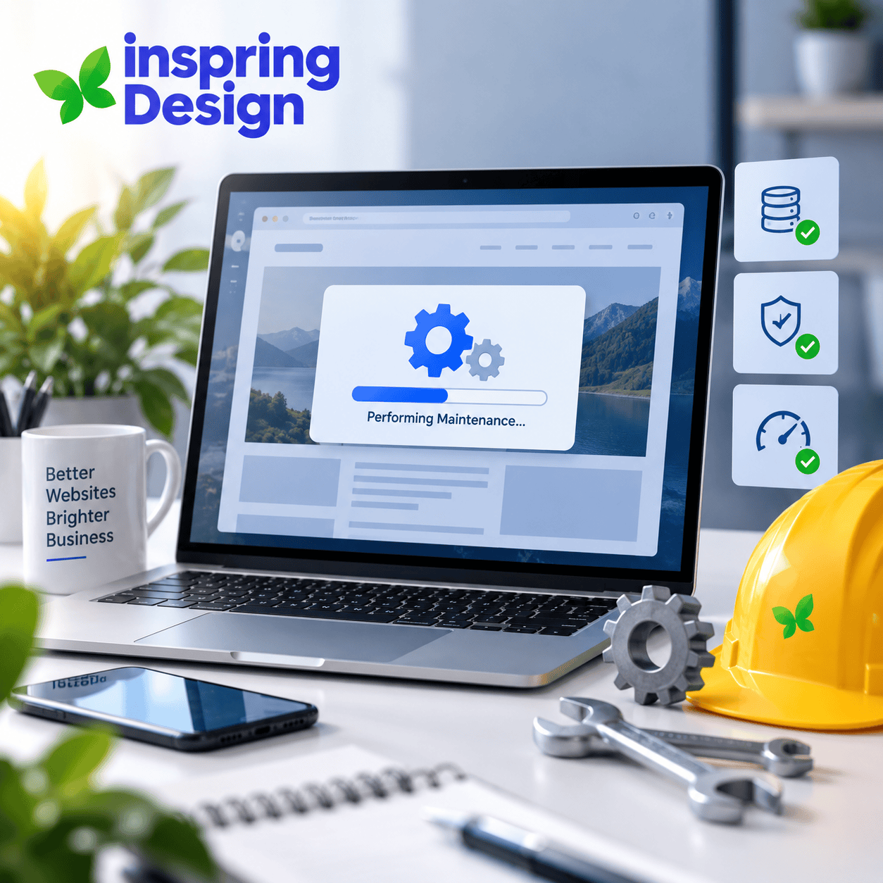 Website maintenance and security